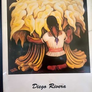 Deiegi Rivers matted and framed print